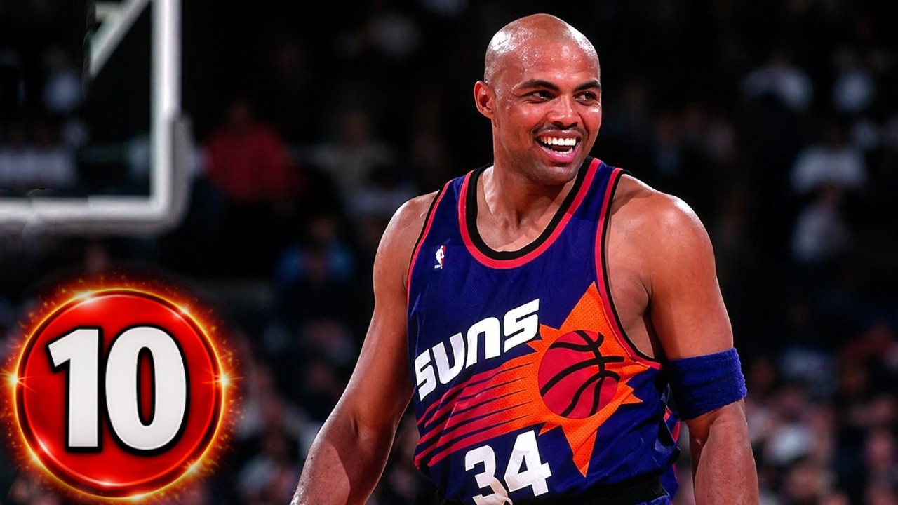 Charles Barkley Top 10 Plays of Career