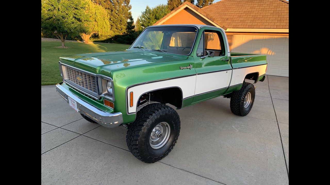 1974 Chevy Super Cheyenne Pickup For Sale!