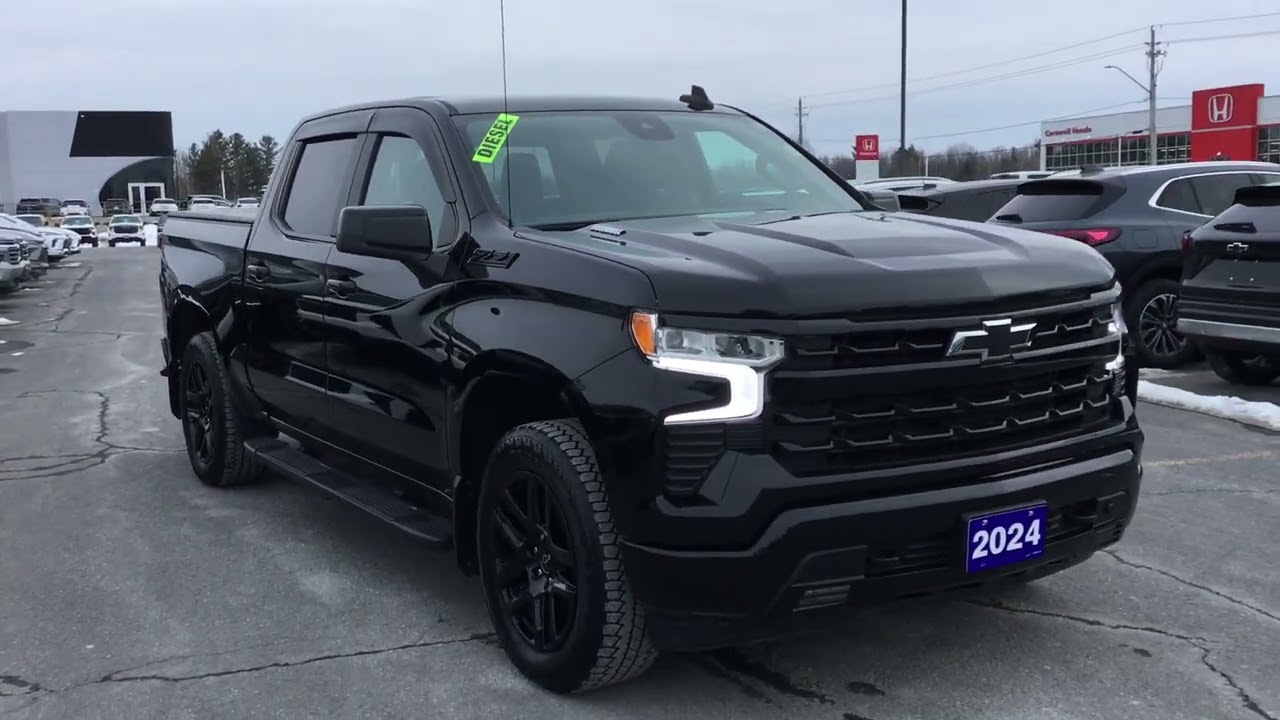 2024 Chevrolet Silverado 1500 RST 4x4 Crew Cab 6.6 ft. box