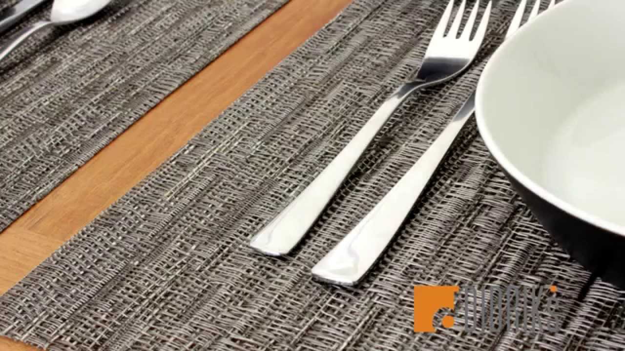 Chilewich Woven Vinyl Placemats, Runners and Floormats at Didriks.com