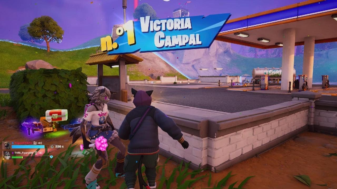Fortnite Zero Build, Victory in trios (comentado)