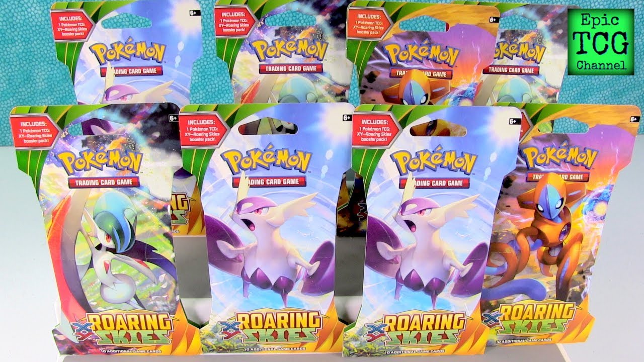 Pokemon Roaring Skies Best Booster Packs Ever Opening EpicTCGChannel