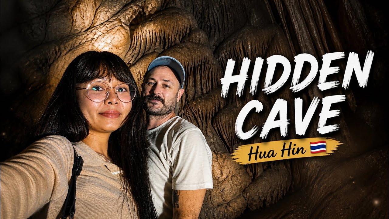 a quiet motorbike ride to a hidden cave in hua hin thailand