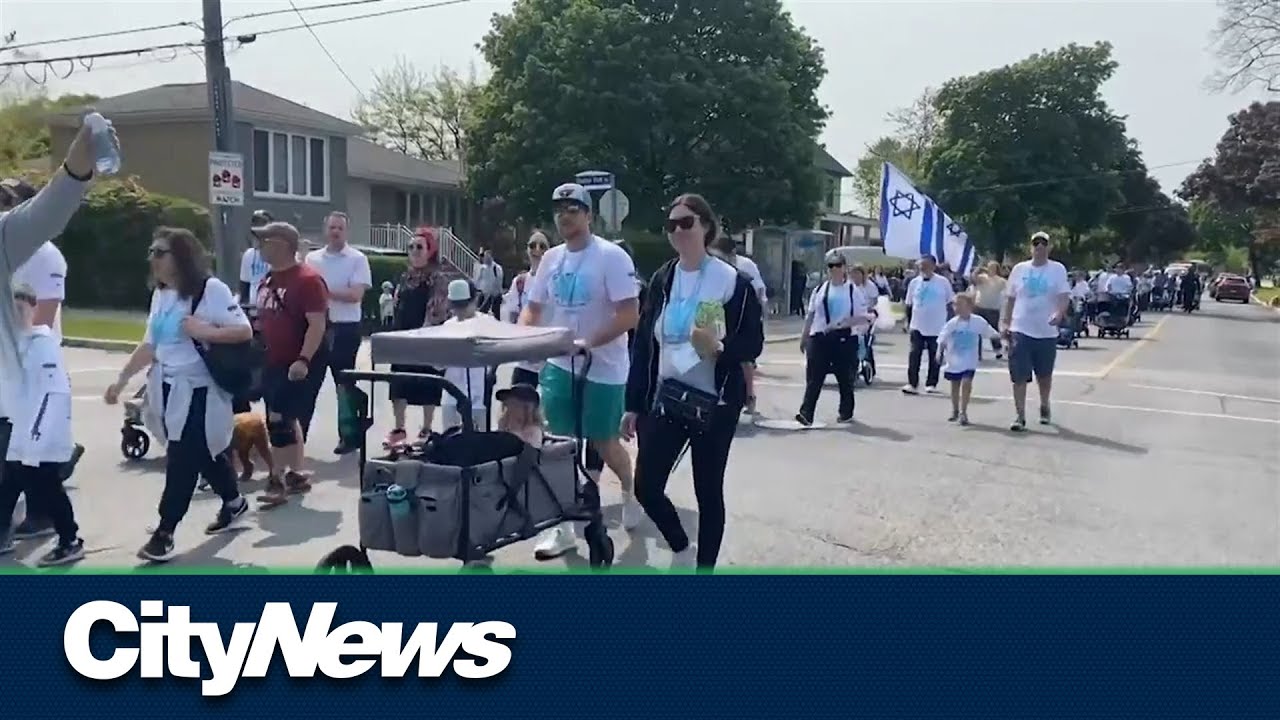 'Walk with Israel' takes over Toronto streets
