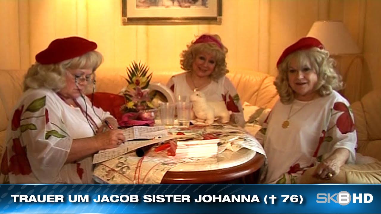 TRAUER UM JACOB SISTER JOHANNA († 76)