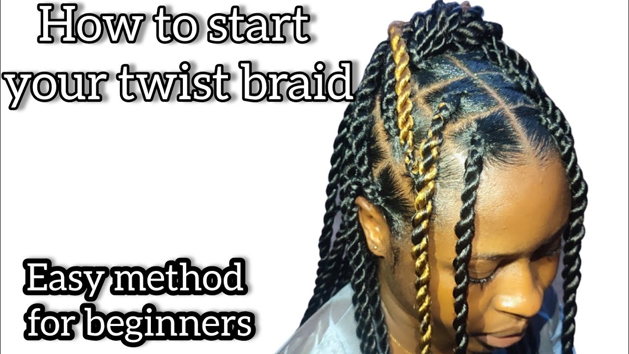 How to make a twist braid| Tutorial| Beginner friendly