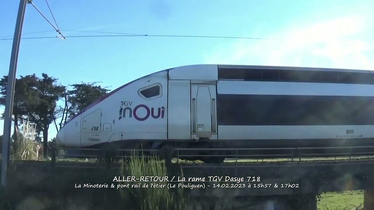 Aller Retour - La rame TGV Dasye 718