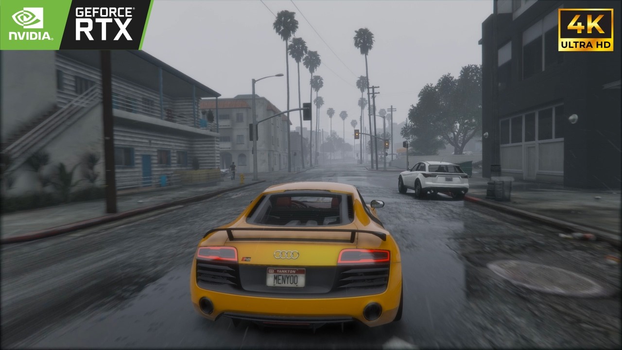 Ultra Realistic GTA 5 Graphics in 4K – Supra, R8 & G-Class | NaturalVision Evolved