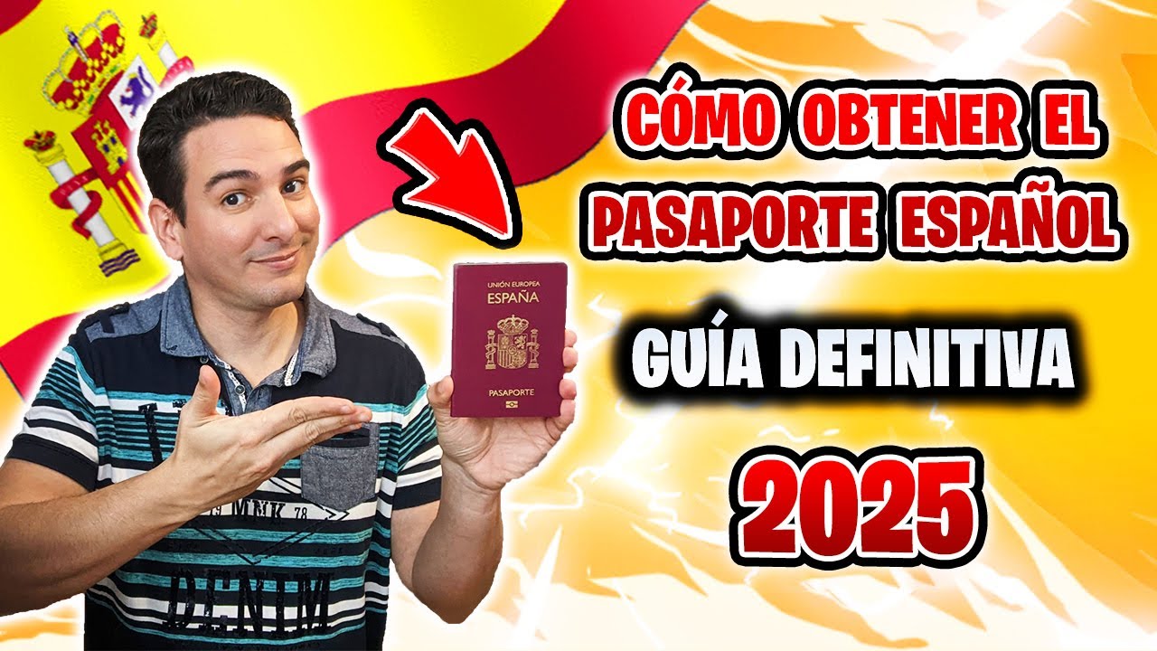 ✅ Cómo obtener el PASAPORTE ESPAÑOL fuera de España con la Ley de Memoria Democrática #LMD en 2025📝