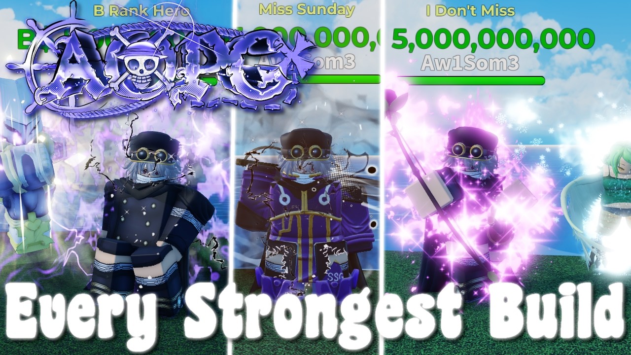 The BEST A0PG Builds for Every Damage Type!
