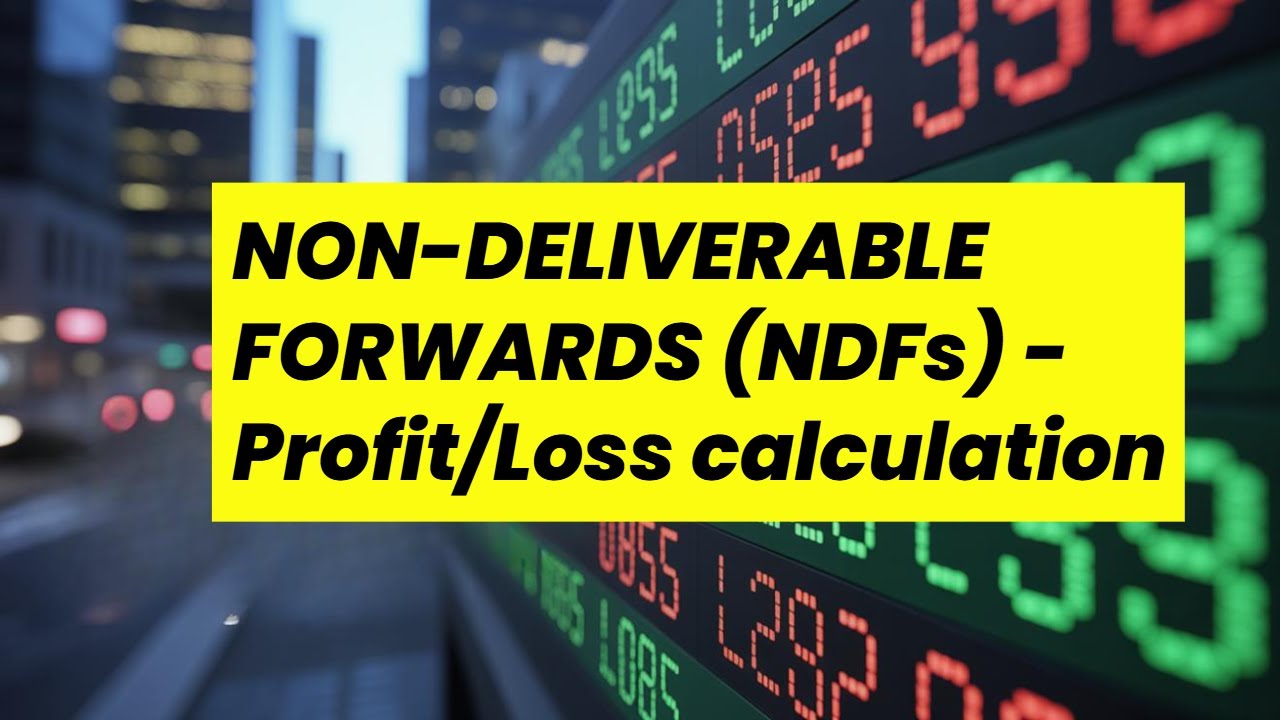 Non-Deliverable Forwards (NDF) - P/L Calculation