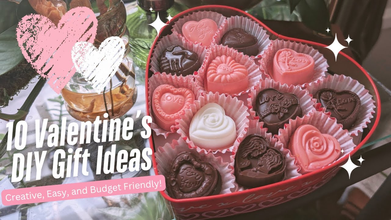 10 Valentine's DIY Gift Ideas | Creative, Easy & Budget Friendly ❤️