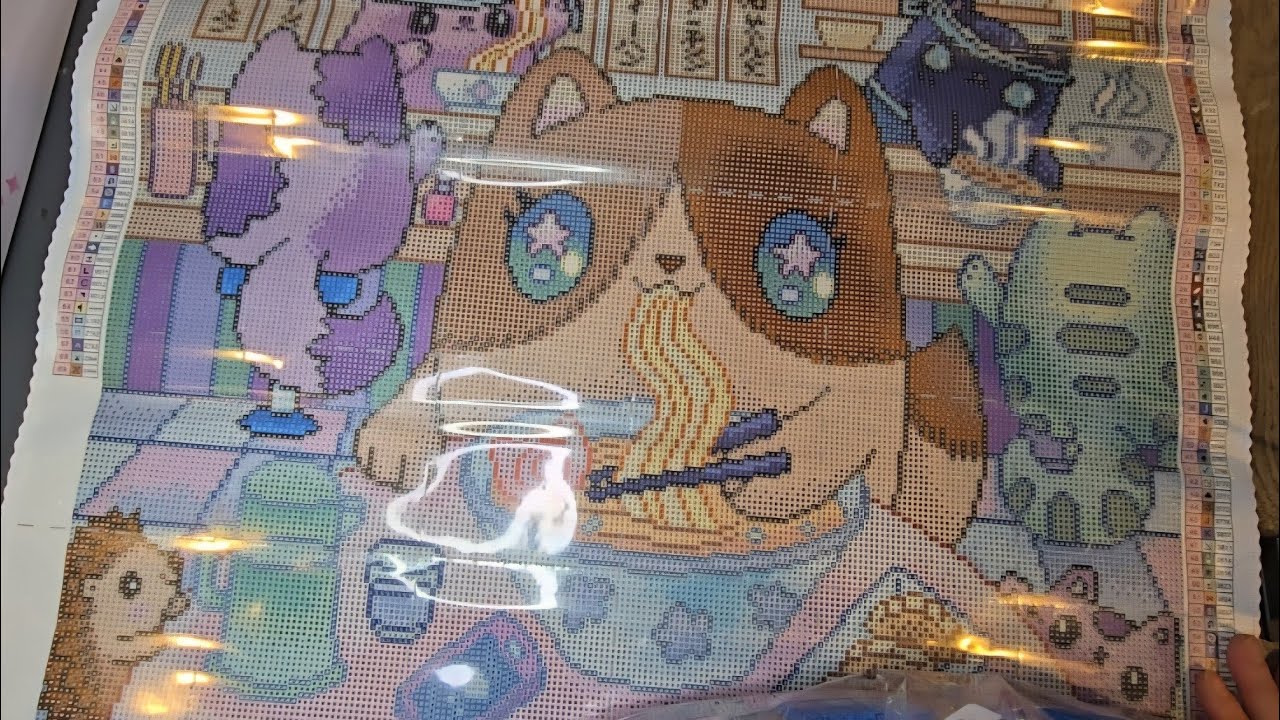 Распаковка нового набора Diamond Art Club