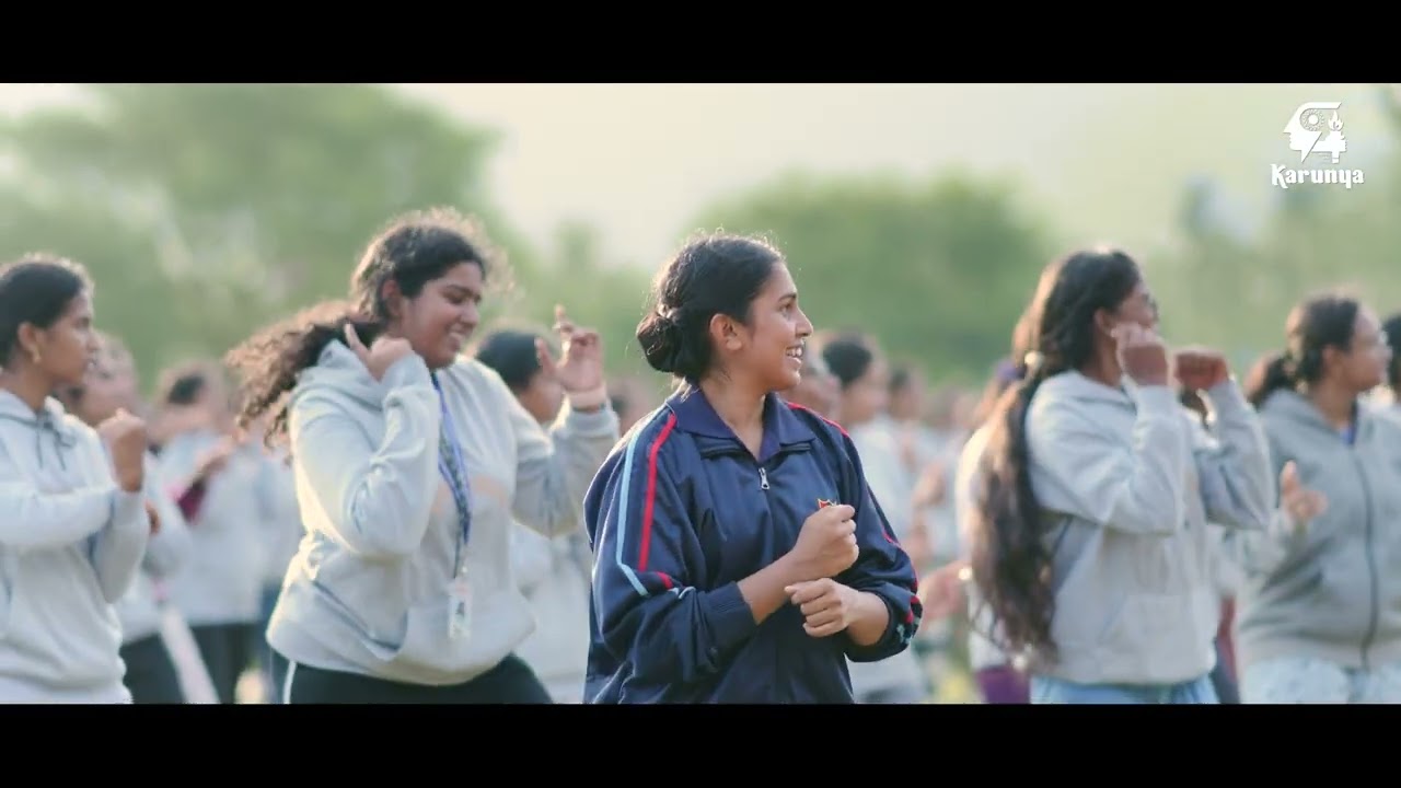 Aerobic Dance Energy  | Student Induction Program 2025 | Karunya University| Coimbatore