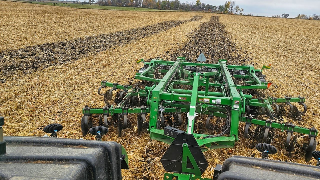 Running Tillage and Finishing up Corn Harvest