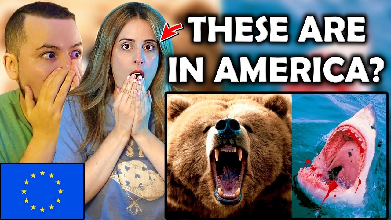 European Girl Shocked by America’s Most Dangerous Animals!