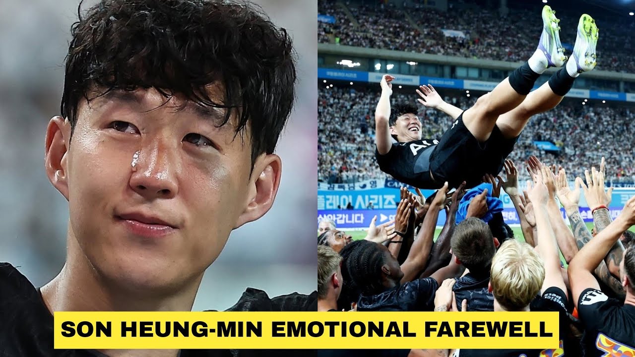 🥹Son Heung-min Bids Emotional Farewell to Tottenham Fans in Seoul, South Korea