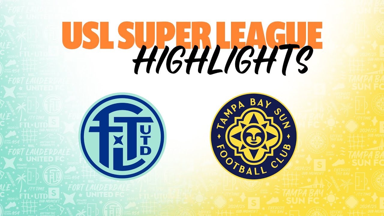 11.10.2024 | Fort Lauderdale United FC vs. Tampa Bay Sun FC - Game Highlights