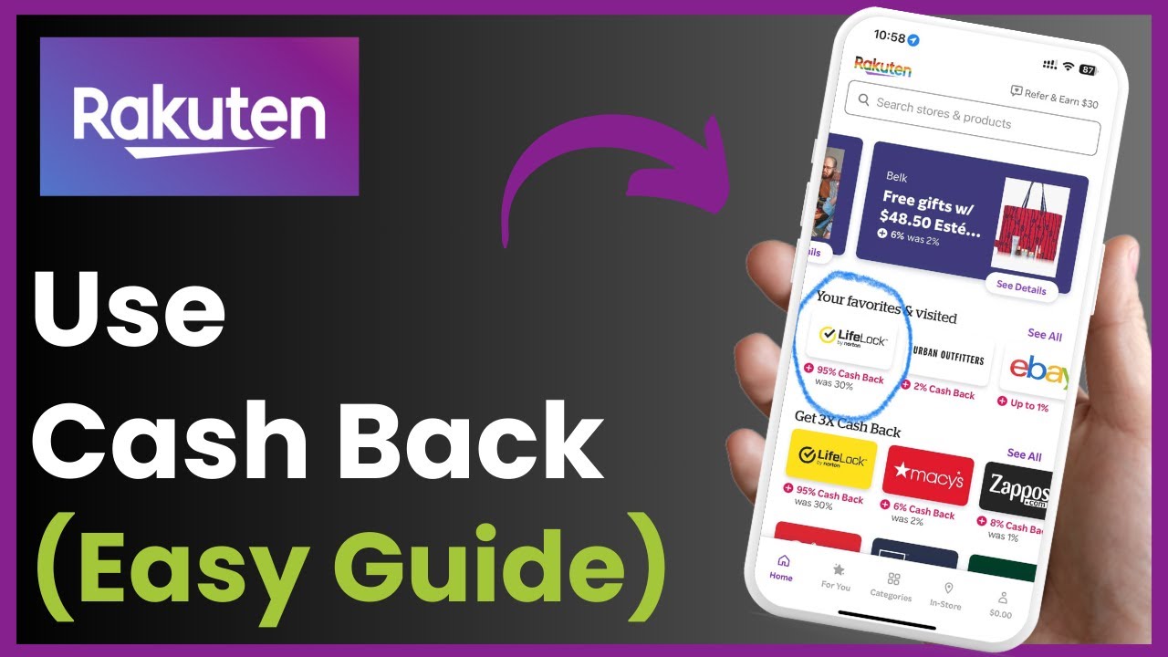 How To Use Rakuten Cash Back