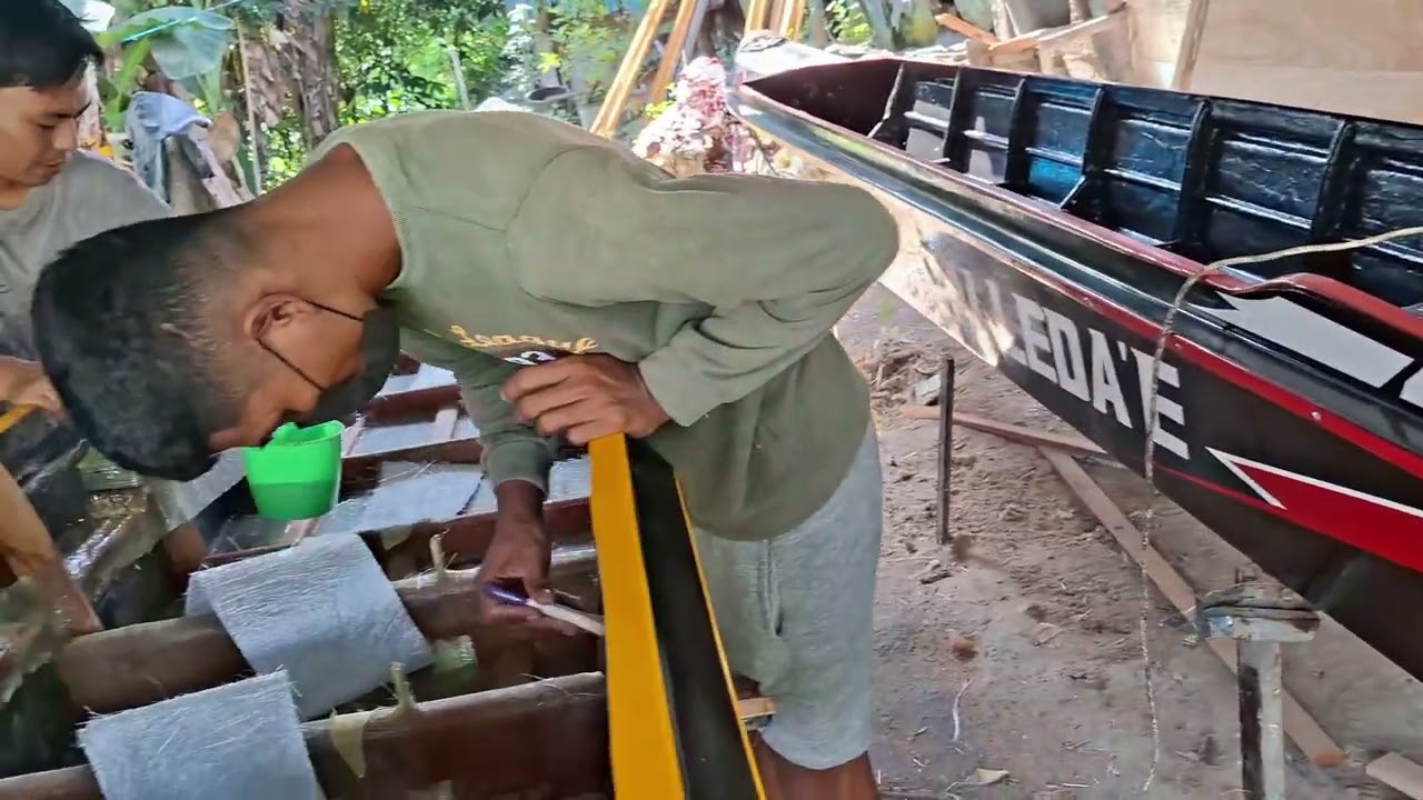 Cara dan tempat pembuatan perahu fiber#fiberglass 
