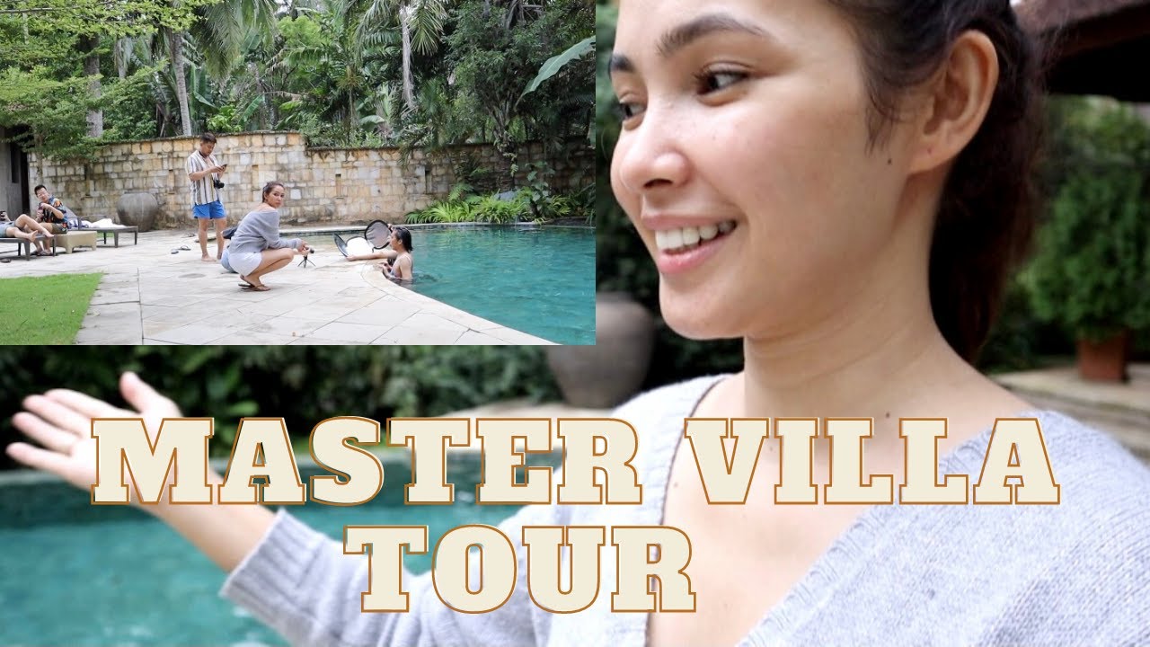 Master Villa Tour with special guest Sarah Lahbati ! :)
