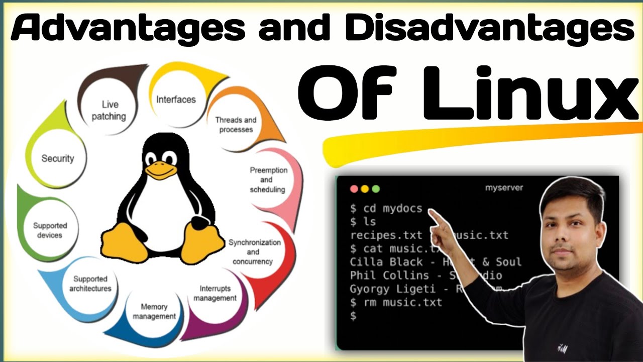 Lec-08 | Advantage and Disadvantage of Linux Operating System in Hindi | Linux vs Windows
