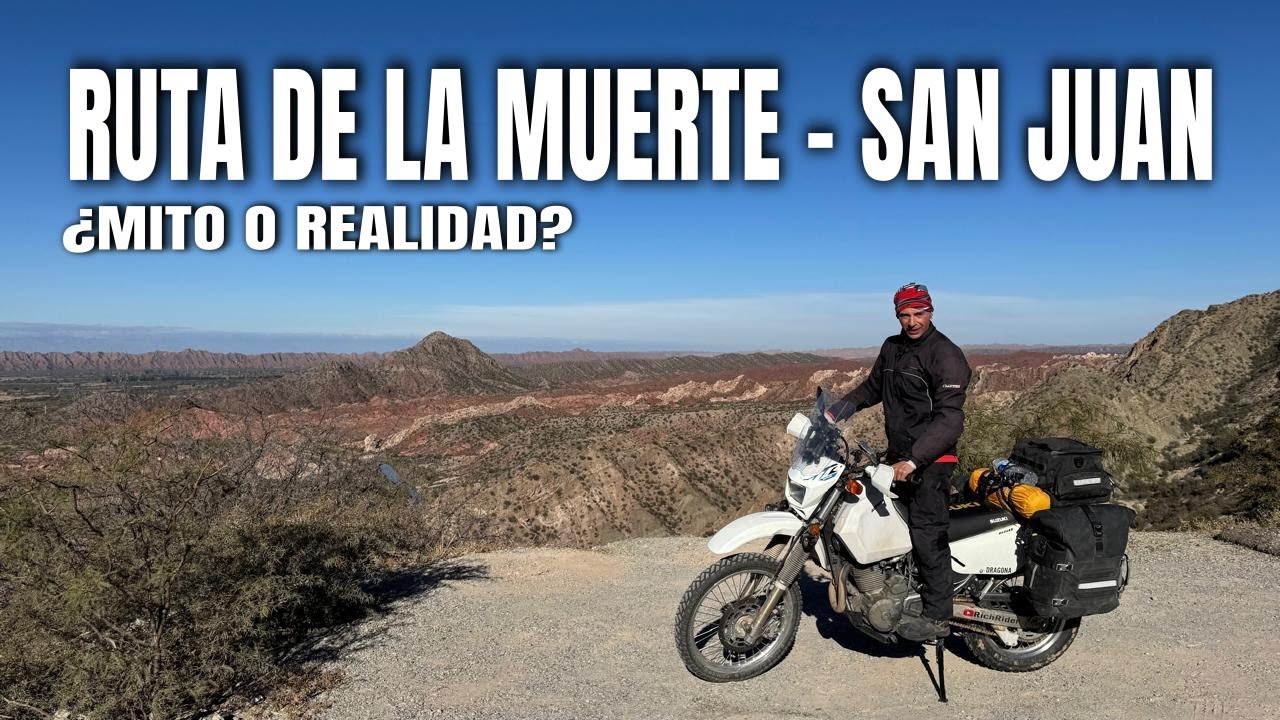 Cuesta de Huaco en Moto - Talacasto Ruta 40 San Juan (Cap 11)