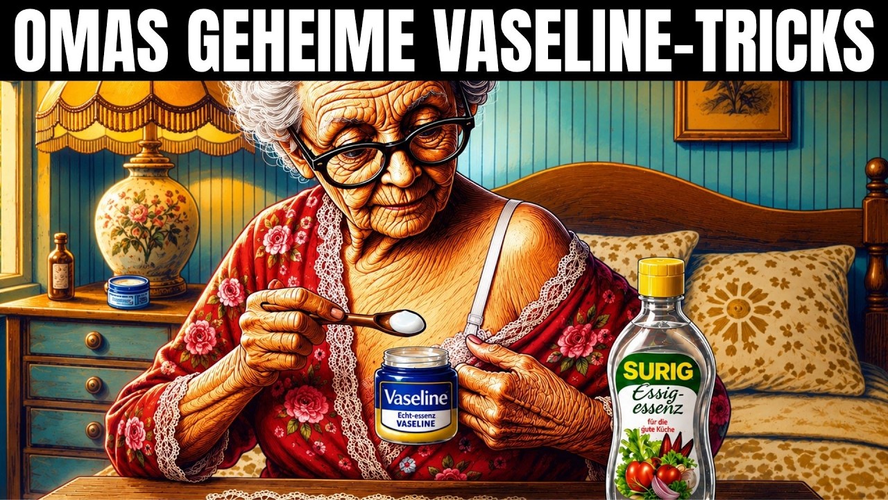 Omas 45 Vaseline Tricks, die dich umhauen und dir das Leben erleichtern werden!!!