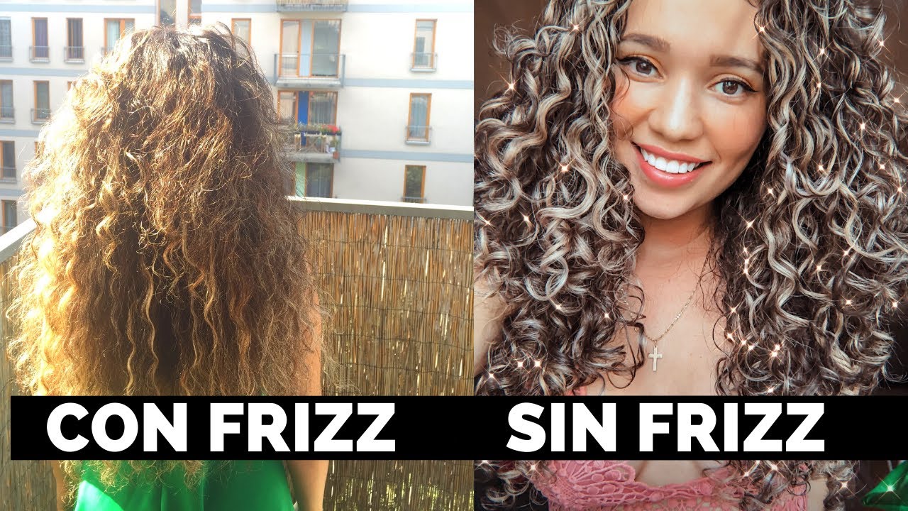 ¡BAÑOS DE ACEITE PARA QUITAR EL FRIZZ EN CABELLO RIZADO! ¡FUNCIONA!! ENCRESPAMIENTO-RESUELTO!