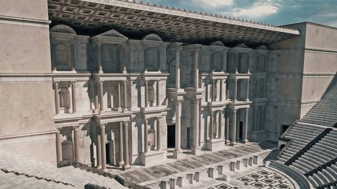 Il Teatro romano di Catania - Trailer della ricostruzione virtuale