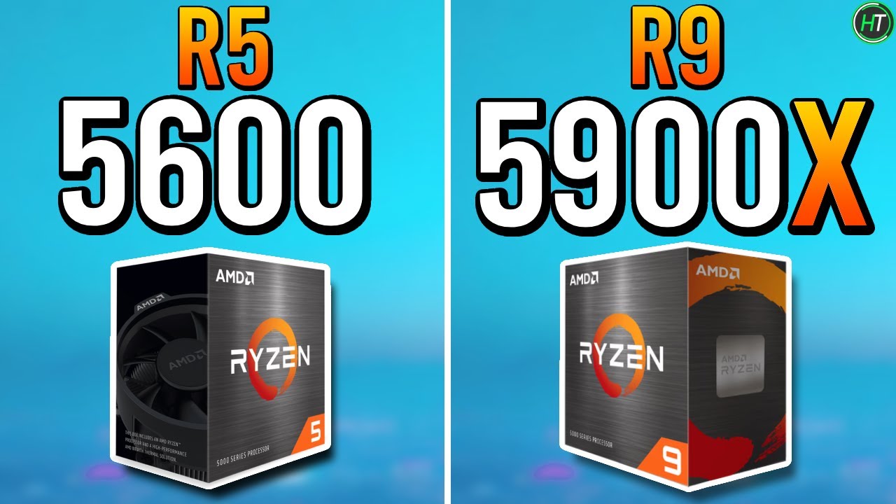 R5 5600 vs R9 5900X  -  More Cores Best?!