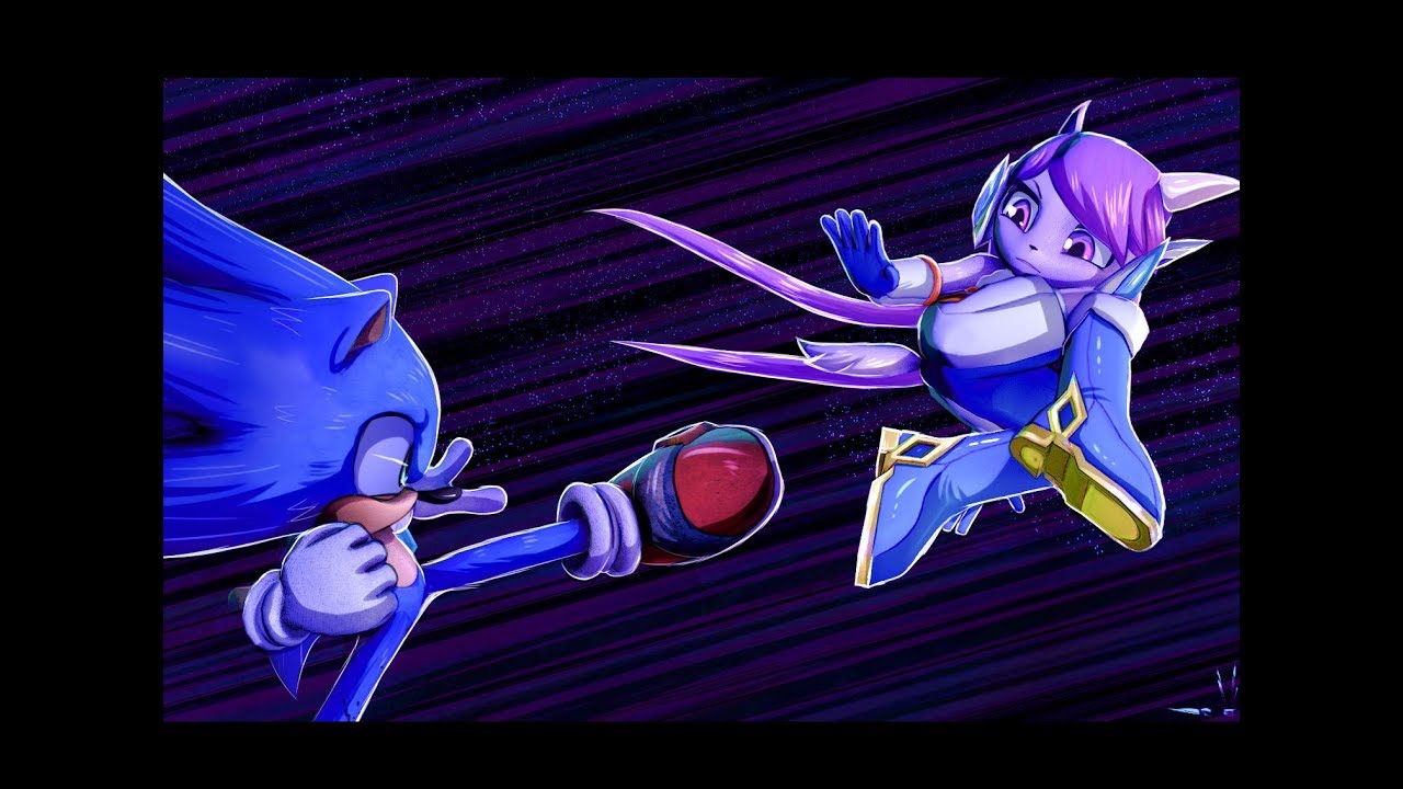 Sonic vs Lilac (английские субтитры)