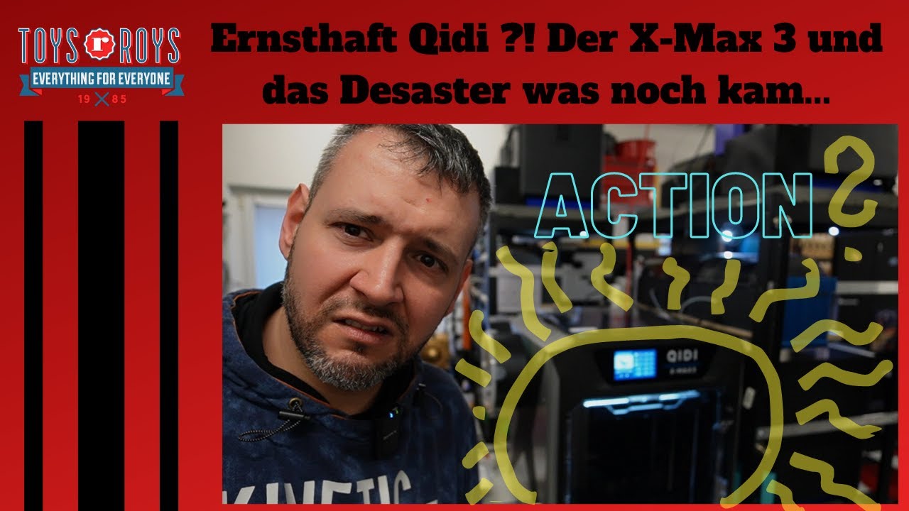 Qidi X Max 3 ernsthaft Qidi ?! Und Info zum Desaster was noch kam