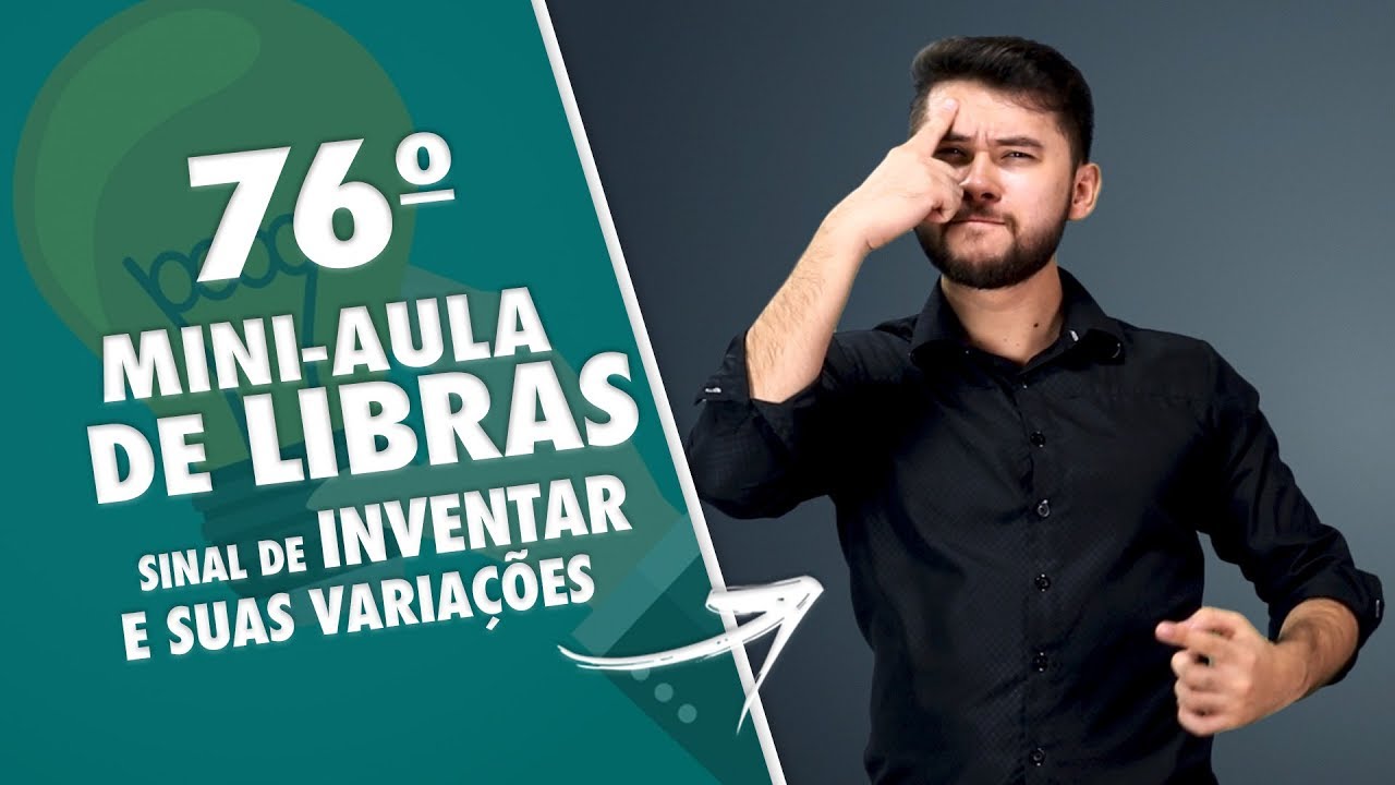COMO SE DIZ EM LIBRAS INVENTAR | MINI-AULA DE LIBRAS | DANRLEY OLIVEIRA