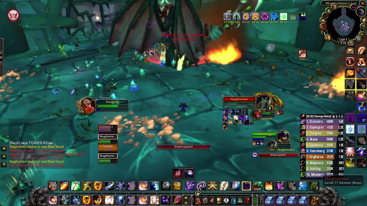 Első Gruul, Mag és Kara raid Shadow pappal! TBC