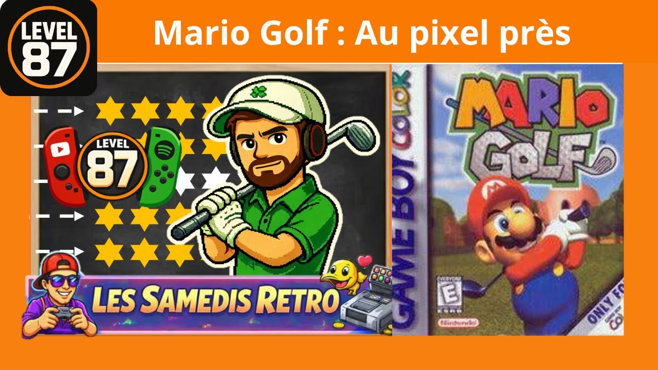 Découverte Rétro : Mario Golf sur Game Boy – Fun immédiat ou vrai défi ? | Test & avis