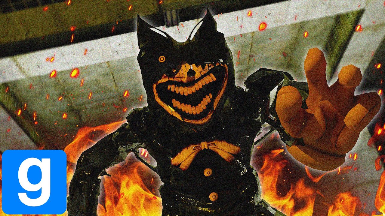 BENDY REDRAWN is in GMOD & HE IS TERRIFYING... | Gmod Hide & Seek