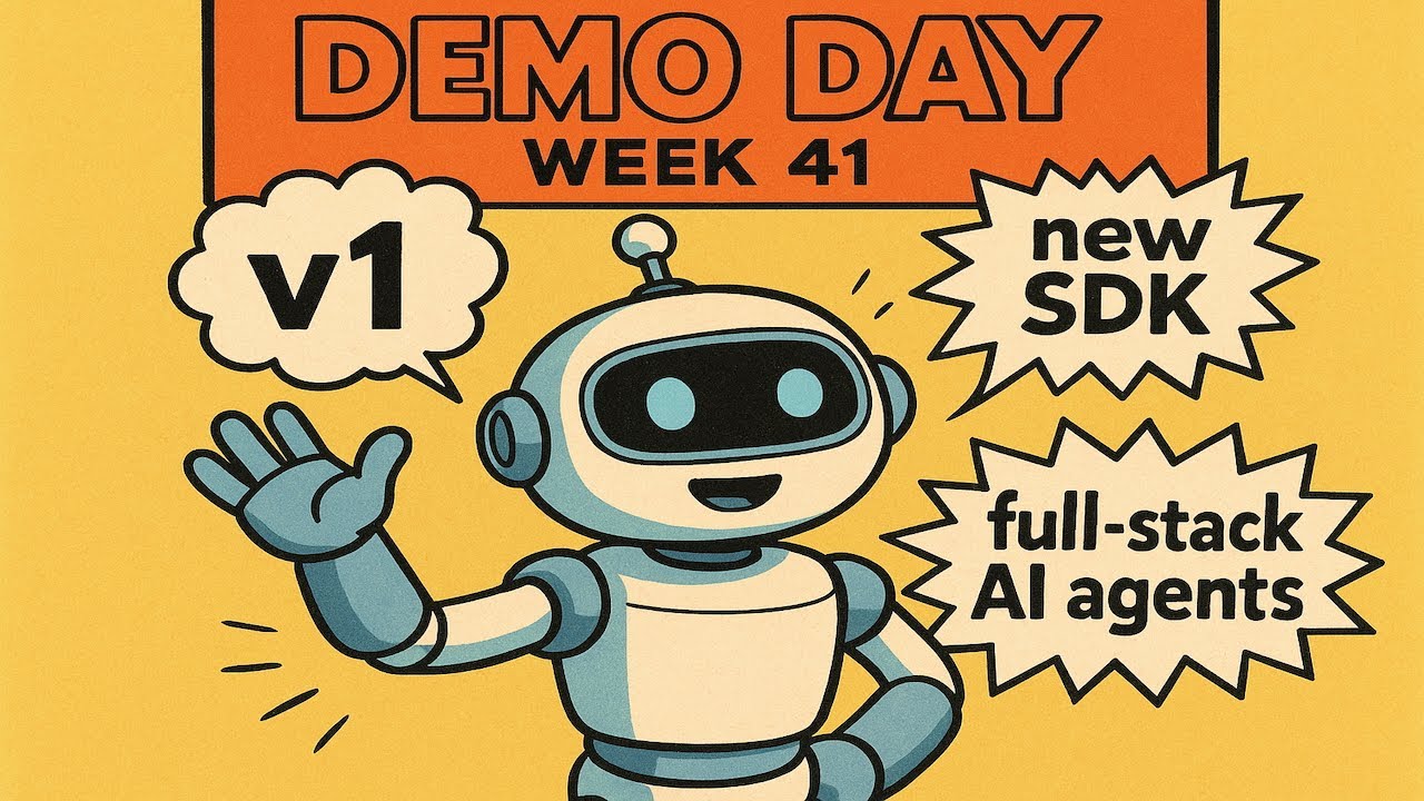 Week 41 Demo Day – V1 Alpha Preview, First-Class CLI & More