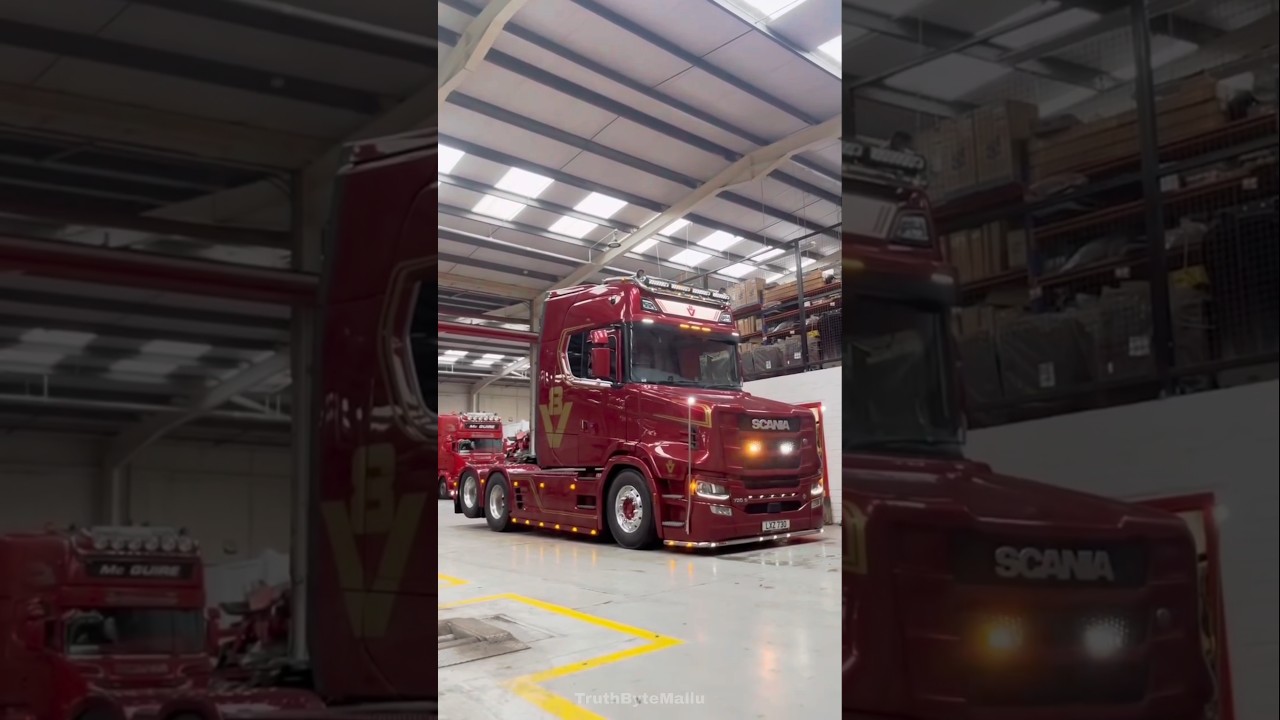 എല്ലാ സ്കാനിയയും ഒരേപോലെയല്ല!Scania Long-Nose Truck 
