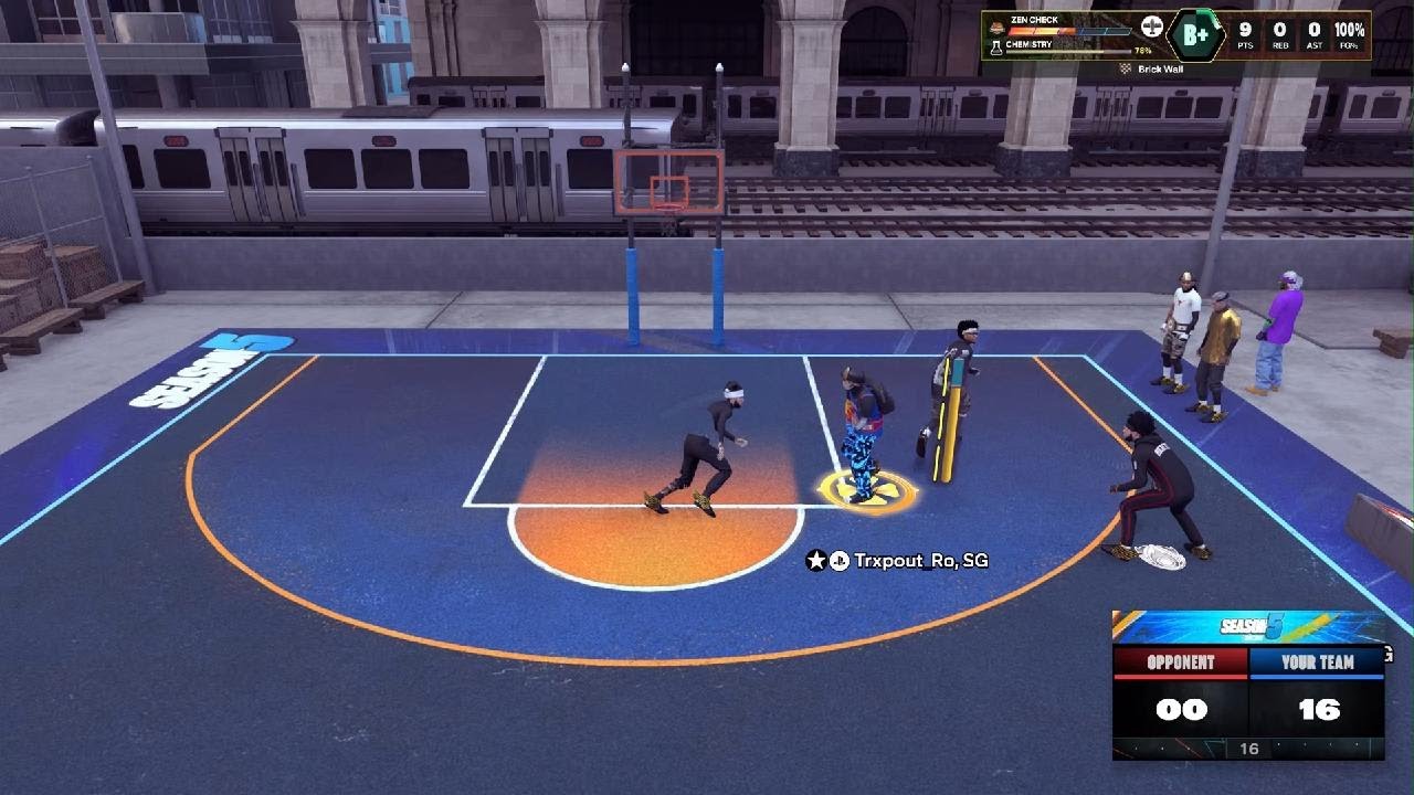 NBA 2K26 2s in da Park