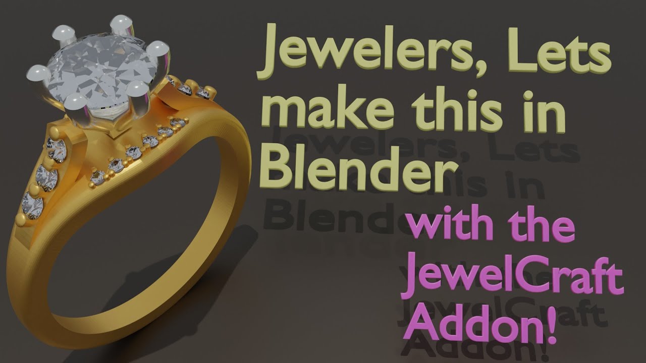 Use Blender 3d, Jewelcraft and your Elegoo Mars to design and 3d print this Ring!