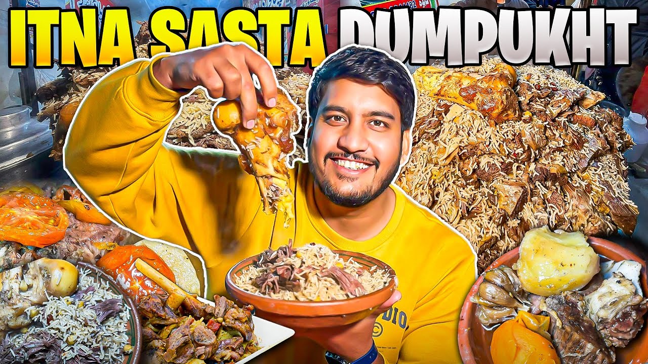 Lahore Street Food Me Milny Wale Hidden Peeshawari Khany | Qabali Palao | Dum Pukh. #streetfood 