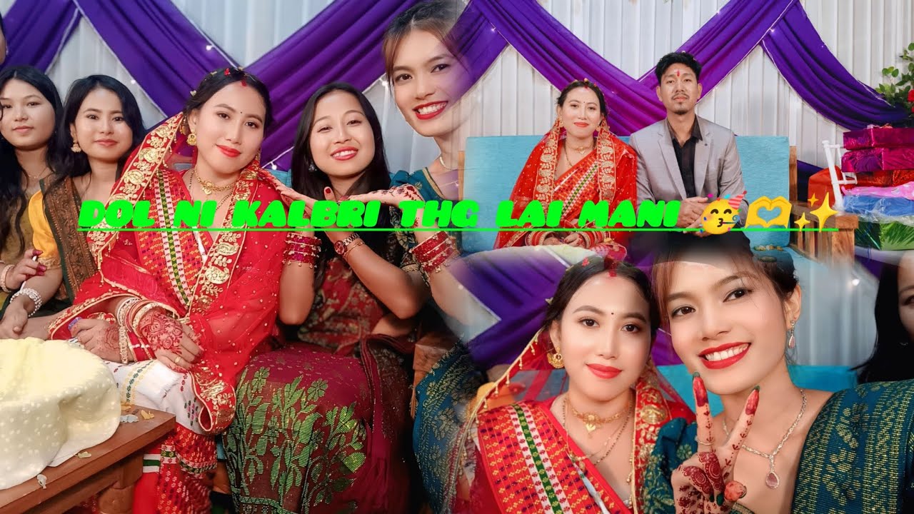 Congratulations dear Bestie Laisha 🥳🥰✨@leezaadebbarma8557 #wedding #friends #viral #vlog #tripura 