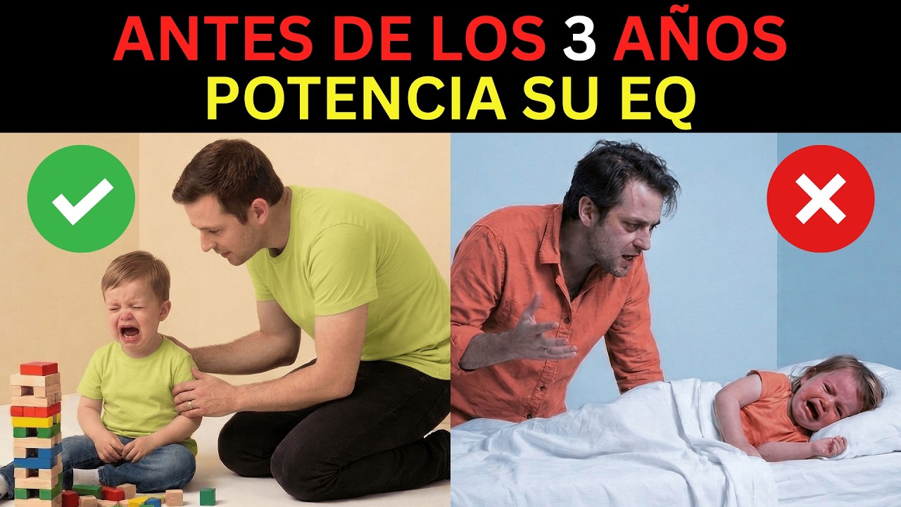 PARA ANTES DE LOS 3 Años: Haz Esto Para Potenciar Su Inteligencia Emocional (Basado en Ciencia)
