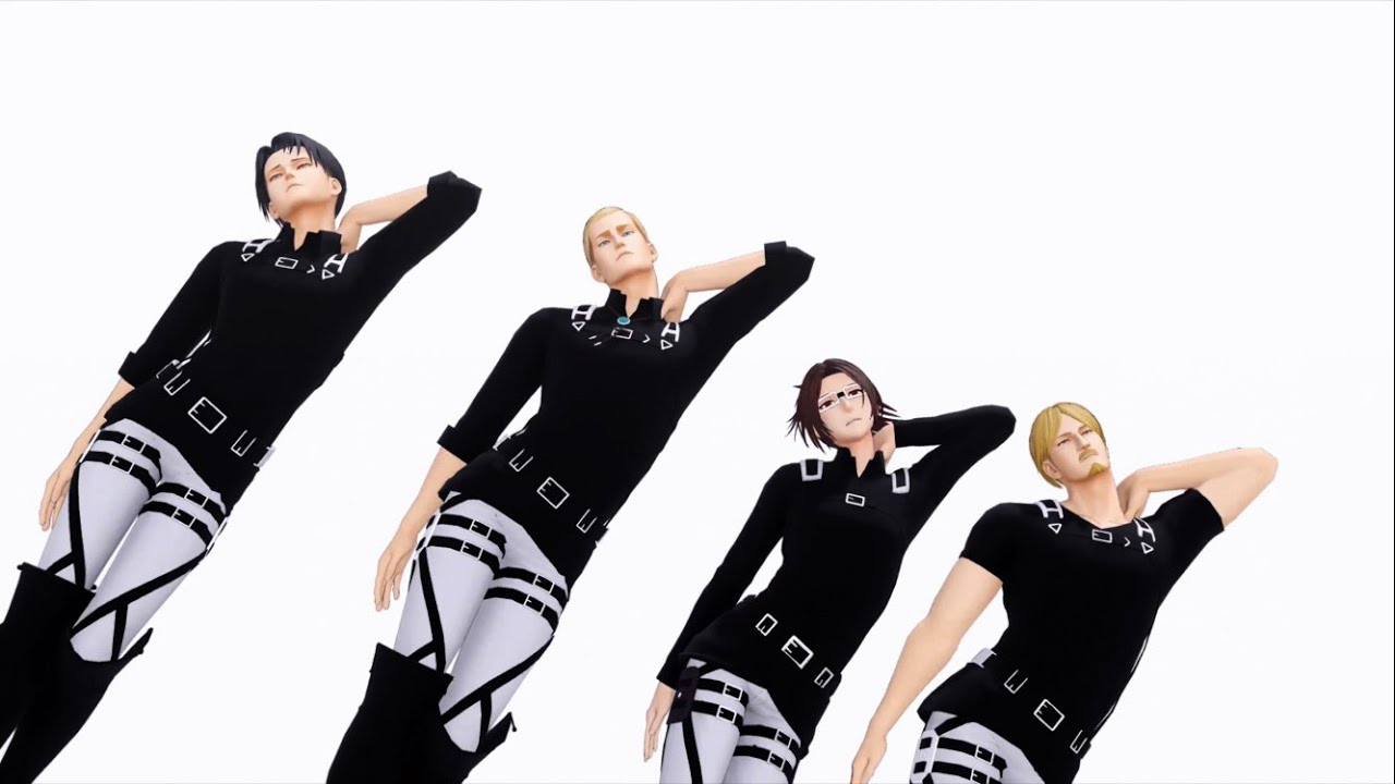 [AOT MMD] Aespa ‘Whiplash’ │ 4p ver.