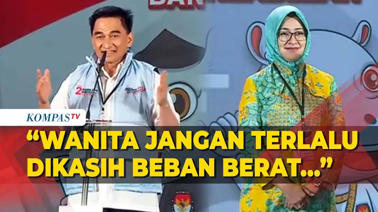 Reaksi Airin saat Dimyati Sebut Wanita Jangan Dikasih Beban Berat Apalagi Jadi Gubernur