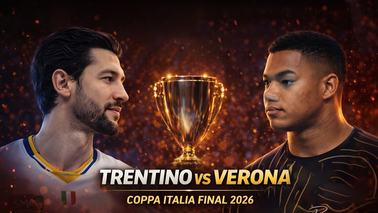 Trentino vs Verona Coppa Italia Final 2026