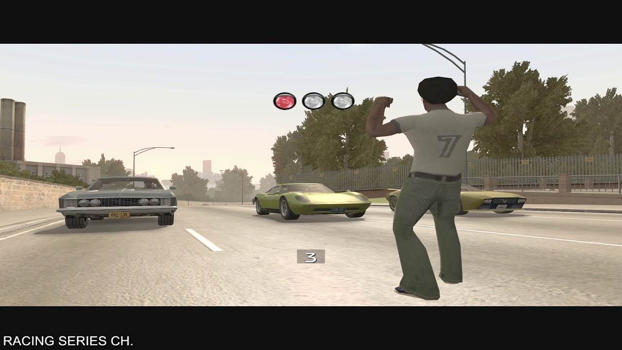 Street Race with Melizzano (Lamborghini Miura) - Driver: Parallel Lines