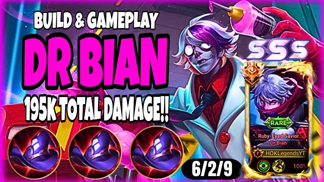 Dr BIAN HONOR OF KINGS - A FORGOTTEN BUT AMAZING HERO | RANK LEGEND 