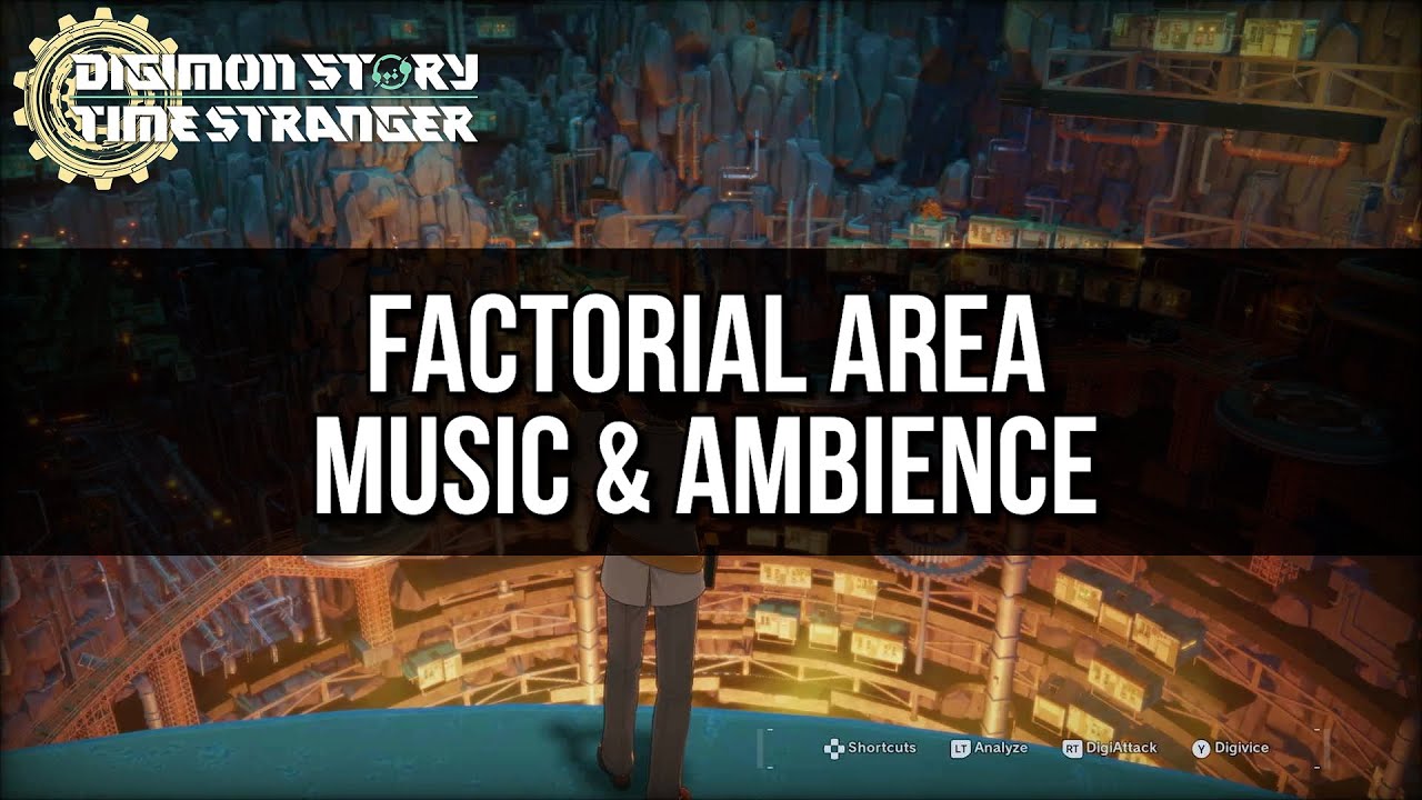 Digimon Story: Time Stranger Ambience - Factorial Area Music